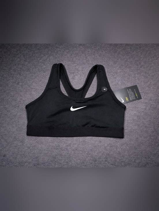 Nike Other - NWT Nike Dri-FIT Girls Sports Bra Size M Black